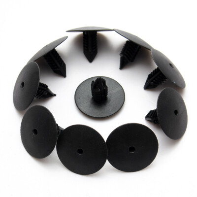 10X CLIP DI FISSAGGIO RIVESTIMENTO PASSARUOTA PER RENAULT CLIO - Foto 5