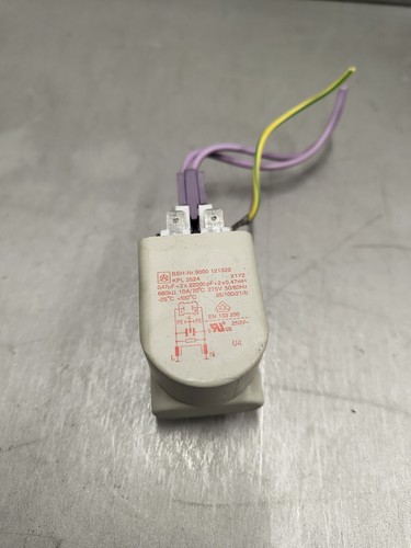 Waschmaschine Siemens WM12A160/4 Kondensator Entstörfilter 9000121322 #44591