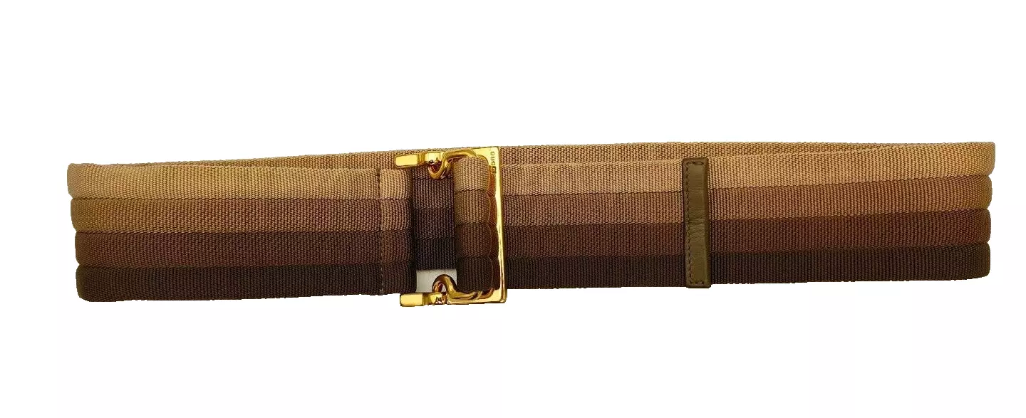Authentic Women's Multicolor Belt Cintura Nylon Brand New