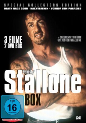 3 Filme Sylvester Stallone - Death Race 2000 & Vorhof zum Paradies & Nighthawks