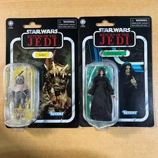 Star Wars The Vintage Collection Teebo & The emperor 3.75'' figure lot NIB