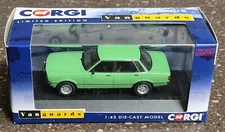 Corgi Vanguards VA11911 Ford Cortina MK4 3.0S, Ford South Africa, Grass Green...