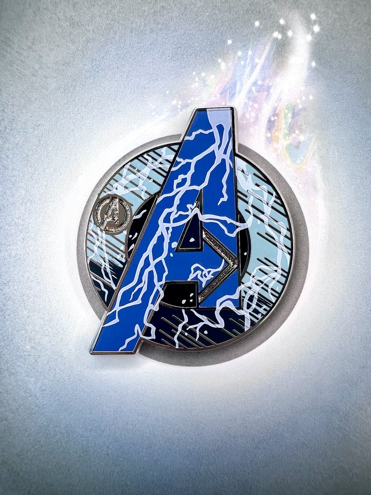 New Disney Parks Marvel Avengers A Logo Thor Completer Chaser Hidden Mickey Pin