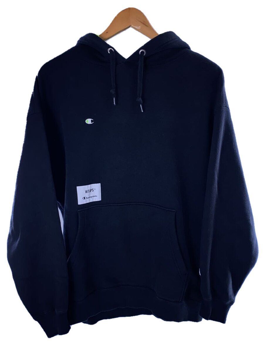 NEIGHBORHOOD x Champion WTAPS ACADEMY HOODED M COTTON Black NEIGHBORHOOD x Champion WTAPS ACADEMY HOODED M COTTON Black