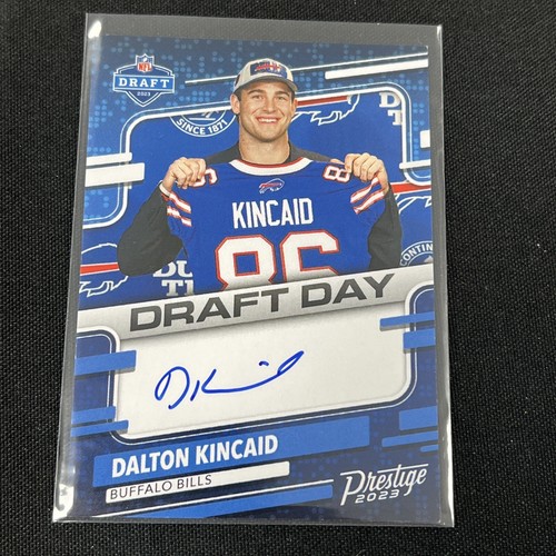 2023 Prestige Dalton Kincaid Rookie Auto ON CARD Draft Day Signatures
