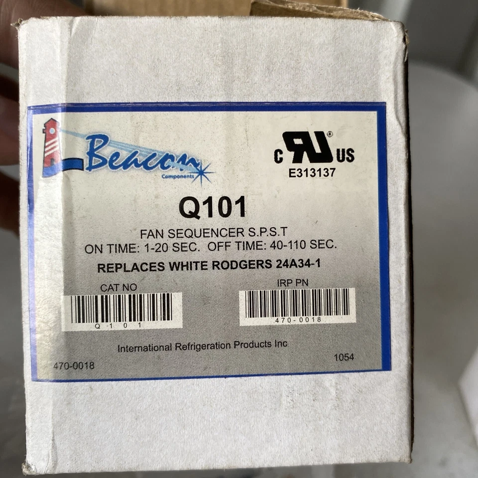 New Beacon Q101 Fan Sequencer Replaces White Rodgers 24A34-1 (P2) - Image 3 of 3