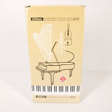 New Wittner Analog Metronome Plastic Mahogany Grain with Bell 812k