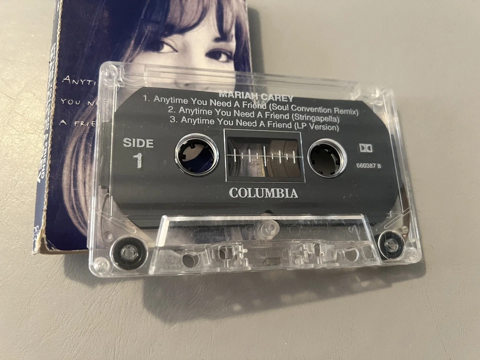 Mariah Carey ‘Anytime You Need A Friend’ 1994 Australian Cassingle Cassette Tape - Image 4 of 4