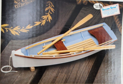 NEW Midwest Products 'The Skiff'' 1/12 Scale All Wood Display Model Boat Kit 967