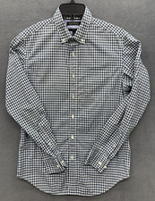 Banana Republic Button Down Shirt Mens Size Small Slim Fit Teal Long Sleeve 2015