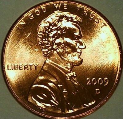 2009-D Lincoln Bicentennial Cent - LP4 - Presidency in Washington