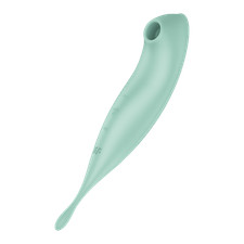 Satisfyer Druckwellen- und Auflegevibrator 'Twirling Pro Connect App' (20 cm)