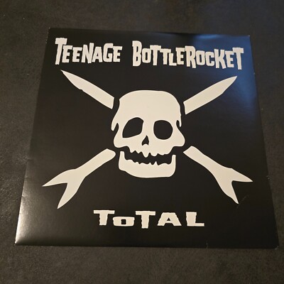 Teenage Bottlerocket Total LP White Vinyl 2005 1st Press Punk NM Red Scare