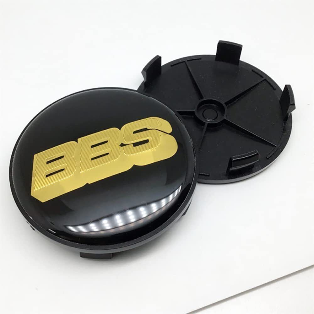 4x 68mm / 64mm BBS Nabendeckel Felgendeckel Radkappen