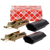 2X febi TüRfeststeller TüRfangband FüR Mercedes W201 W124 W126 Vorne / Hinten