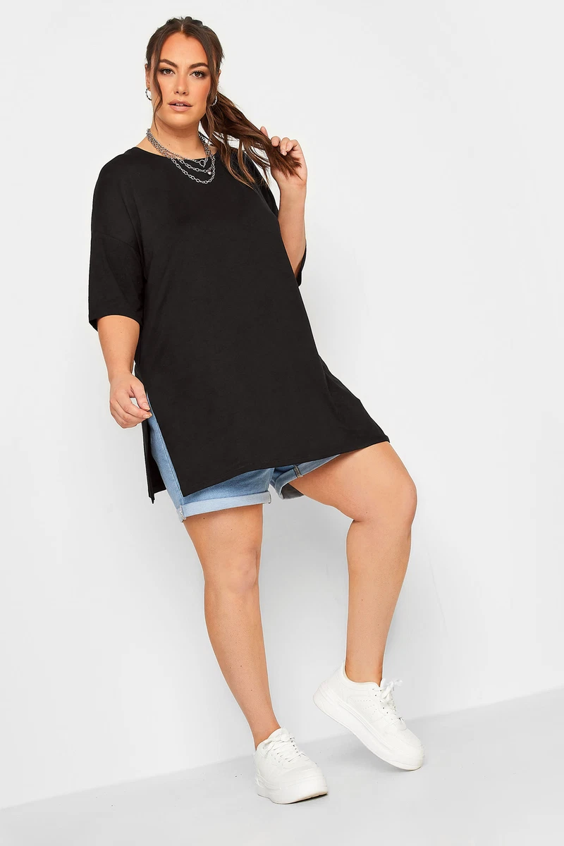 Oversized t shirt dress plus cheap size