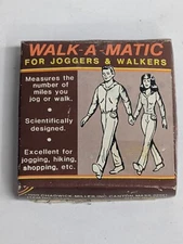 Vintage w/ Box Walk-A-Matic Pedometer Vintage 1985 Chadwick Miller Made in Japan