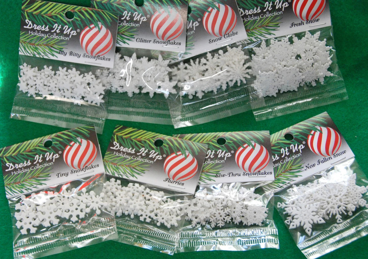 Novelty/Dress-It-Up Shapes Holiday Cardmaking & Scrapbooking Buttons for  sale | eBay