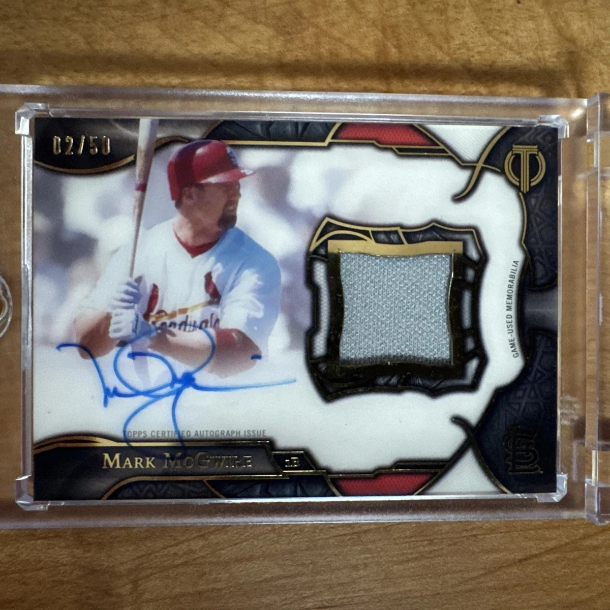 mark mcgwire autograph products for sale | eBay