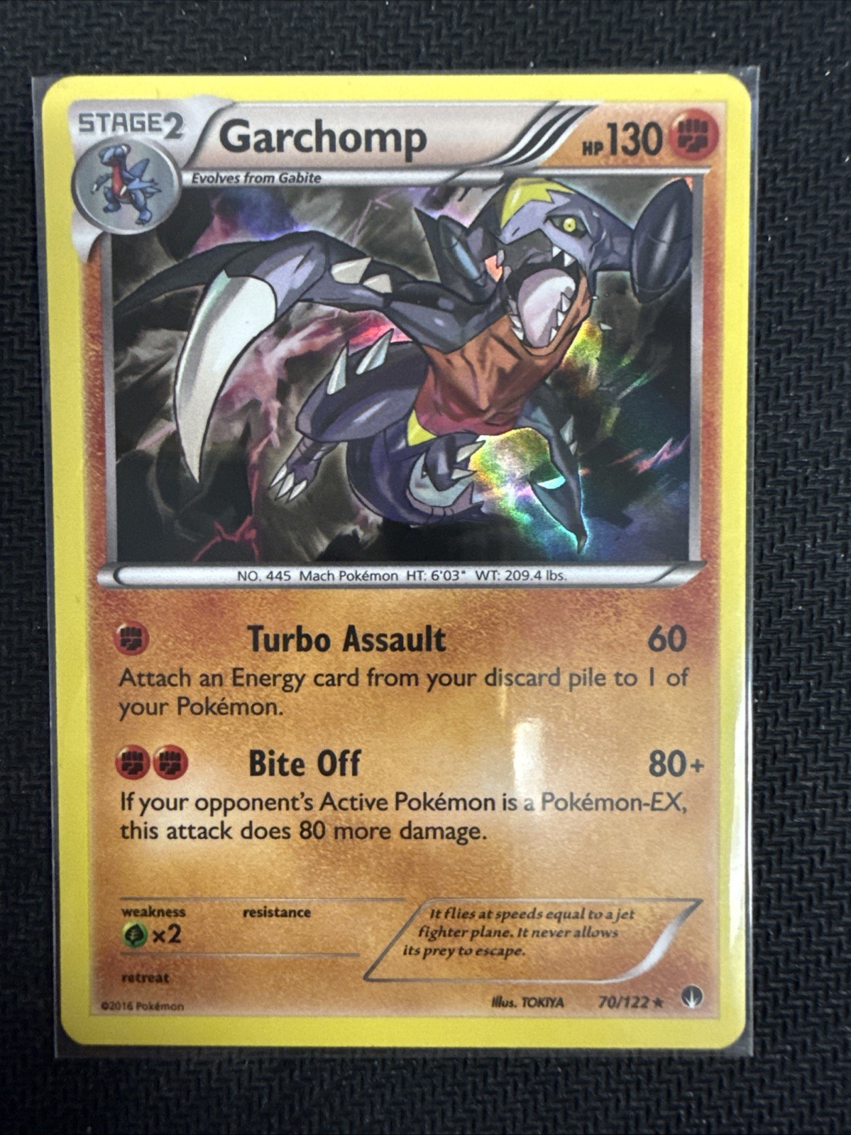 Garchomp 70/122 Breakpoint Reverse Holo