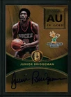 2016-17 JUNIOR BRIDGEMAN 70/79 AUTO PANINI GOLD STANDARD AU 79 GOLD AUTOGRAPHS