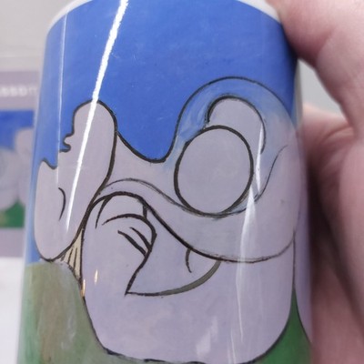 La Siesta Picasso Museum Málaga Souvenir Tasse unbenutzt verpackt