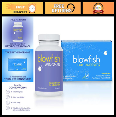 Pre-Drinking Support & Morning Relief Hangover Cure - 12 Effervescent Tablets +