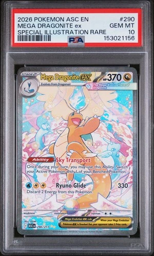 Mega Dragonite ex 290/217 Me: Ascended Heroes Holo