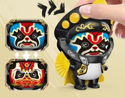 Birthday Gift | Magic Face-Changing Panda Figure | Dynamic Mask-Change Souvenir