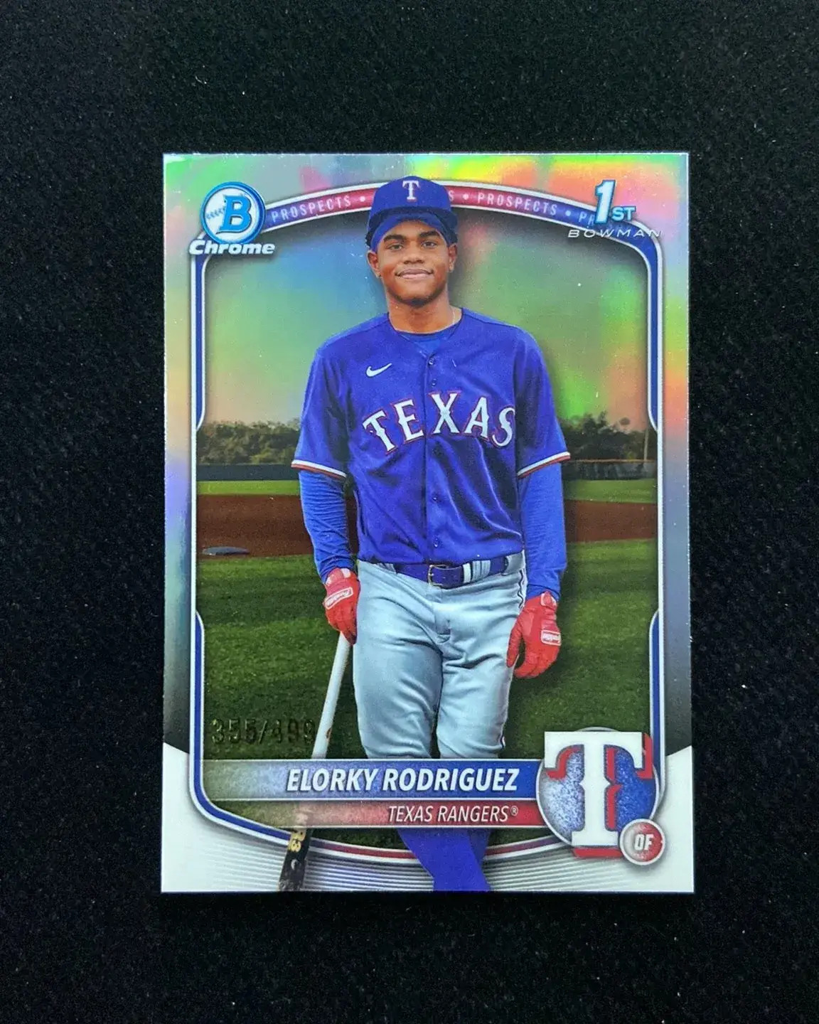 2025 Topps Bowman Chrome Refractor #BCP-186 Elorky Rodriguez 1st 355/499 -CO41