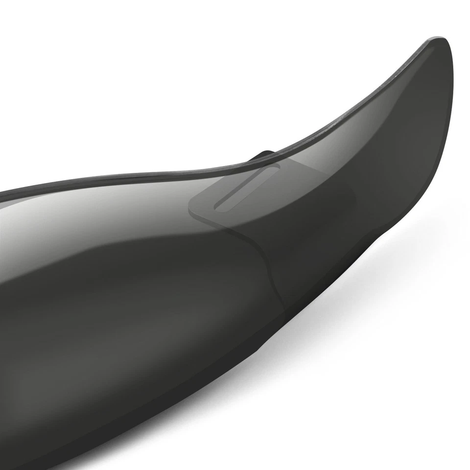 For Jeep Wrangler 1987-1995 Rugged Ridge Acrylic Smoke Molded Fender Guards - Image 3 of 4