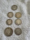 Lot Of BARBER Coins 90% Silver 2.00 Dollars Face Value