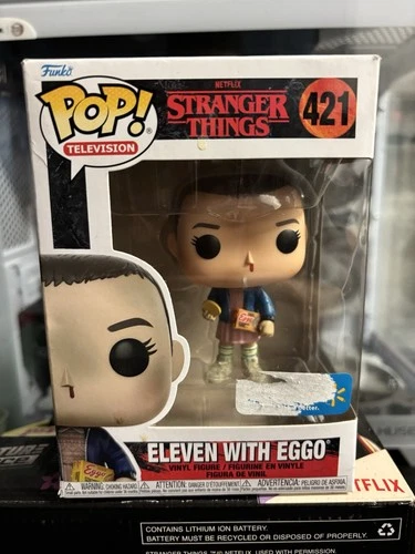 Funko Pop! Vinyl: Stranger Things - Eleven with Eggos #421