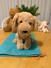 Genuine Jelly cat Tilly Golden Retriever - Brand New With Tags - retired & rare
