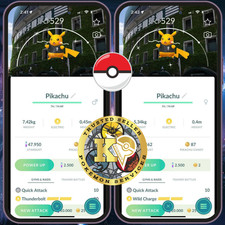 P.T.CentraI TRADE Shiny Pikachu Baseball Shir...