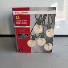 SYLVANIA JUMBO GLOBE LED 25W BULBS W/ 25 LIGH...