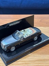 Minichamps Rolls-Royce Phantom Drophead Coupe 1/43 Diecast Model Black/Silver