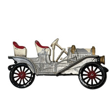 Vintage 1910 Buick Cast Metal Wall Plaque Antique Automobile Car Decor Euc