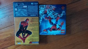 Spider-Man Marvel Legends Far From Home Legos Spider-Man Anti Venom Set Combo