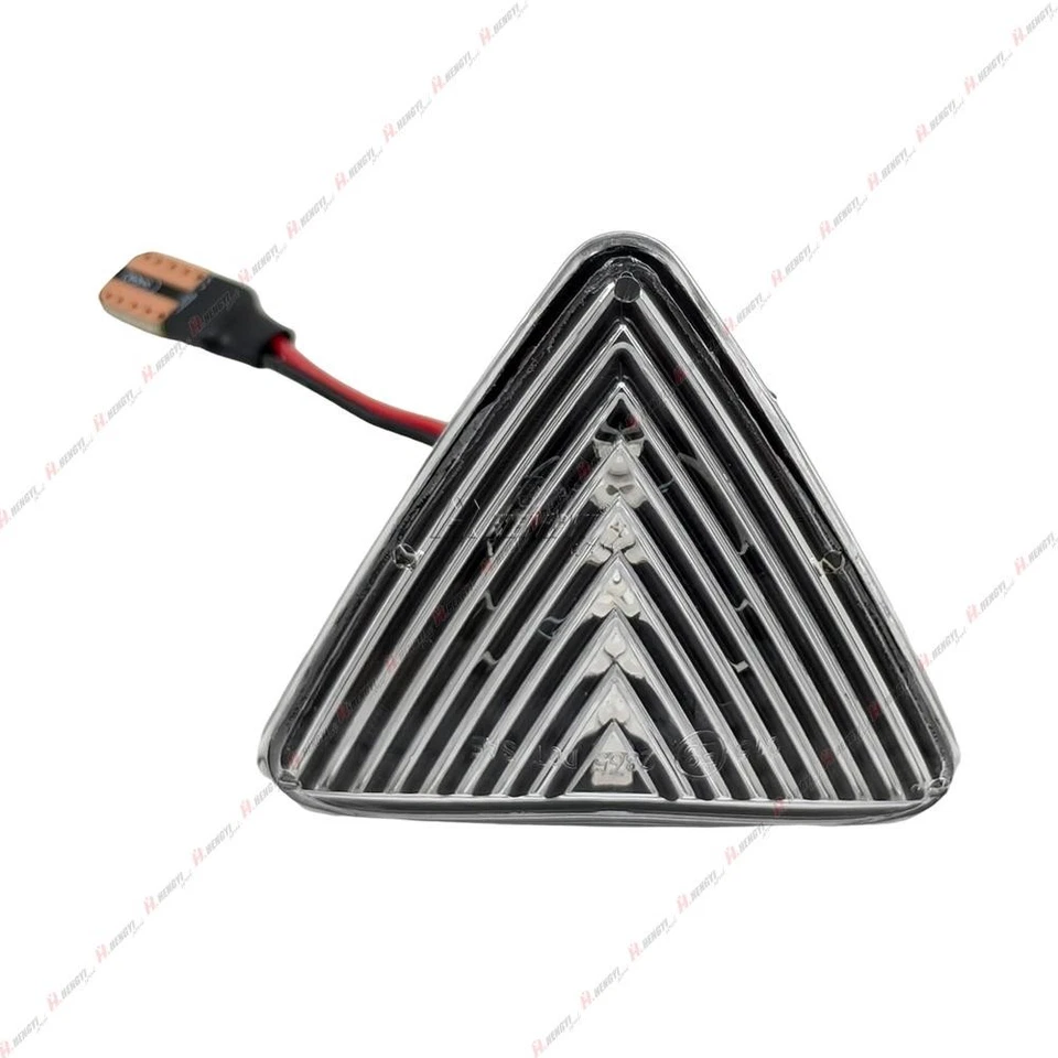 2x intermitentes laterales adecuados para Mitsubishi Colt CZC Z3 2004-2012 cristal transparente - Imagen 4 de 4