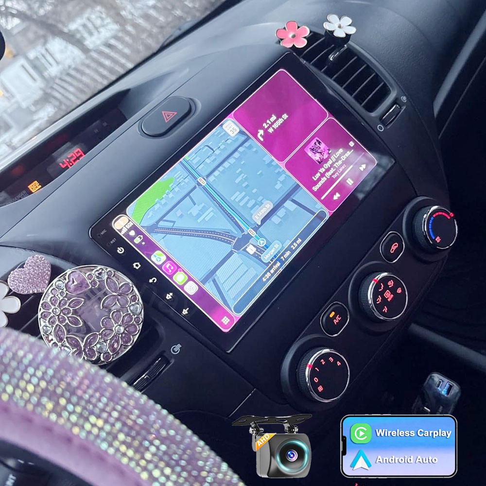 Stereo For Kia Forte Car Radio Android Auto Apple CarPlay GPS Navi FM 2014-2018