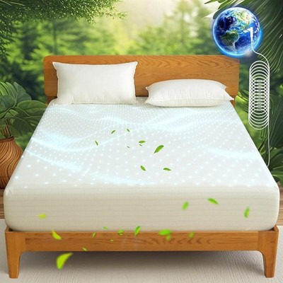Grounding Sheet Fitted Earthing Bedsheet 5% Silver Fiber 95% Cotton w/ Tester