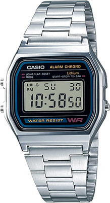 Casio A158WA Series | Unisex Digital Watch | Vintage | WR | 100 SEC Stop Watch |