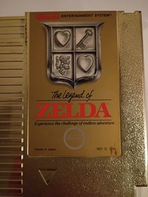 The Legend of Zelda (Nintendo NES, 1987) Game Only Well Used See Photos