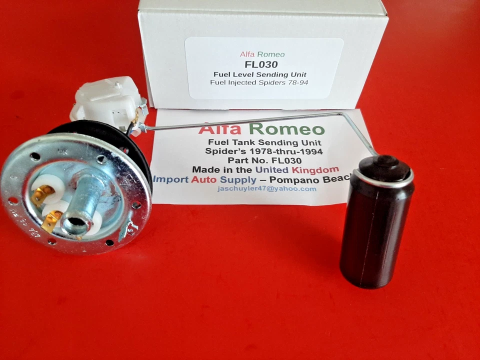 Unidad de envío de tanque de combustible Alfa Romeo Spider 78-94 Foto 4 de 4