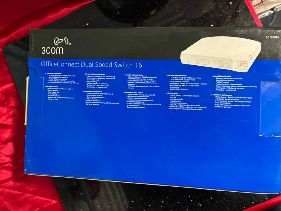 3com 3C16792B 10/100Mbps 16-Ports OfficeConnect Dual Speed Switch - EXCL PSU - Image 3 of 4