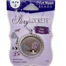 Blue Moon Beads Story Locket Charms