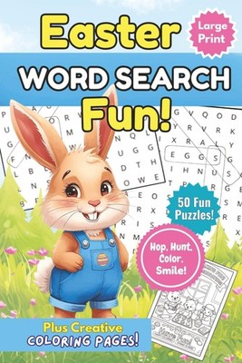 Easter Word Search Fun!: Large Print Easter Word Search Book for Kids ages 6-12