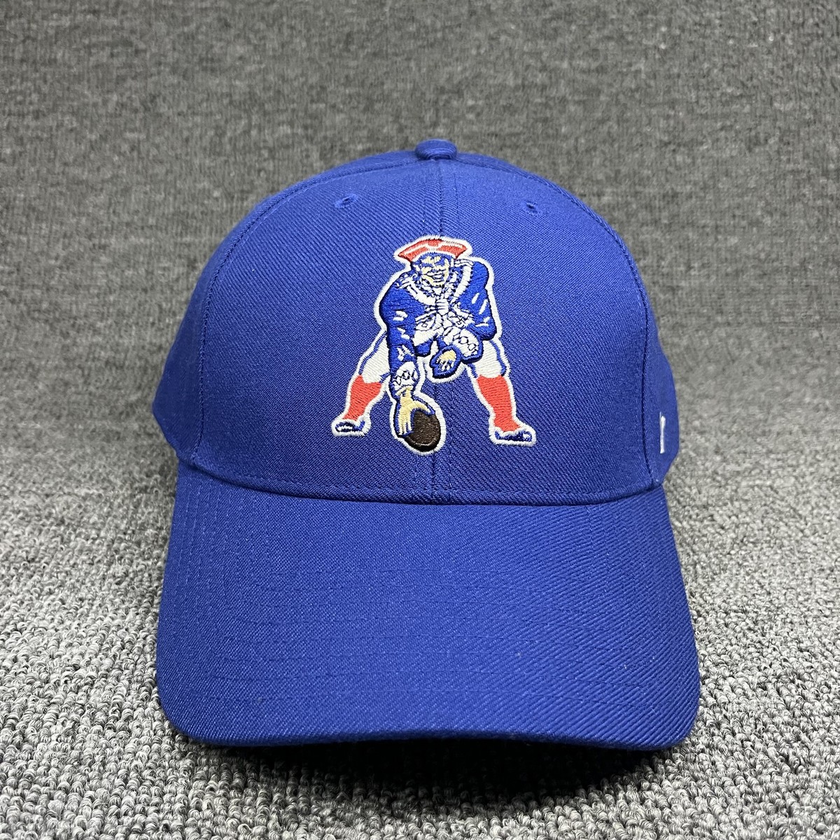 New England Patriots '47 Brand MVP Adjustable Hat Royal Blue Pat Patriot Logo