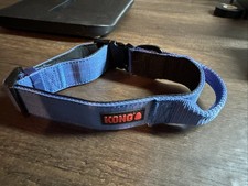 Kong Max HD Ultra Durable Neoprene Padded Dog Collar Large Blue